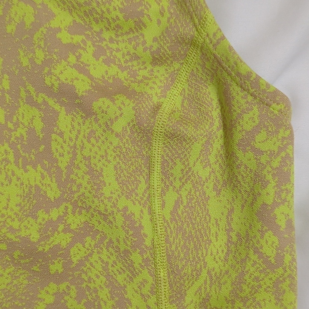 Sweaty Betty Flatter Me Gym Cropped Vest, Color Yellow/Tan Size XS - Picture 10 of 15